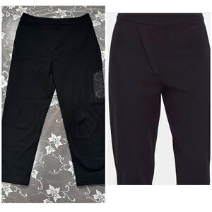 Sarah Pacini Jogger Style Cropped Pant